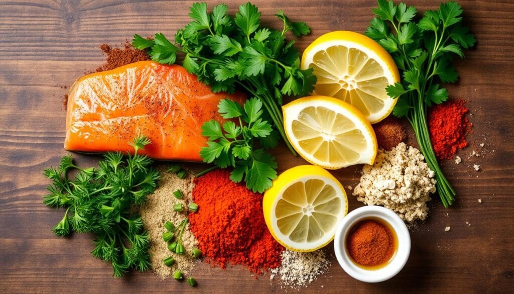 Keto-friendly Salmon Seasonings