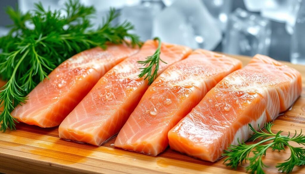 fresh salmon