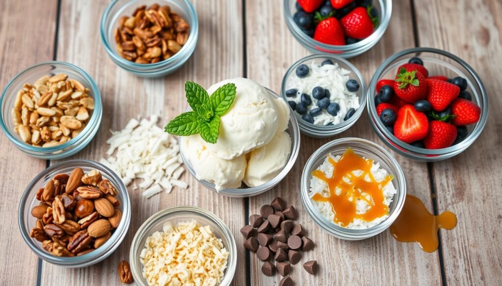 keto ice cream toppings