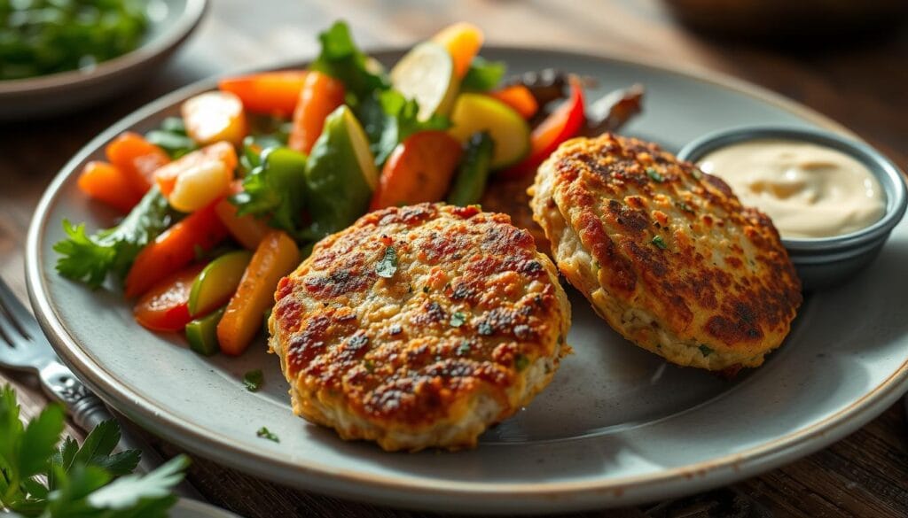 keto salmon patties